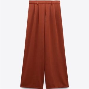 Zara Wide Leg Palazzo Pants - New